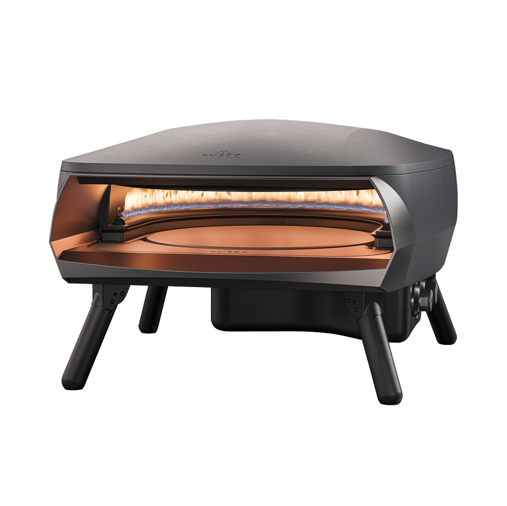 Witt Etna Rotante 16-inch outdoor pizza oven in graphite