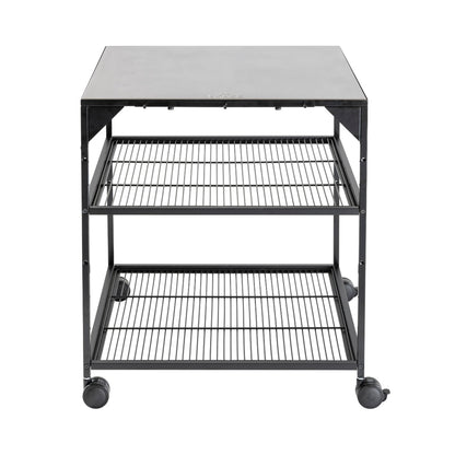 Pizza Table on Wheels