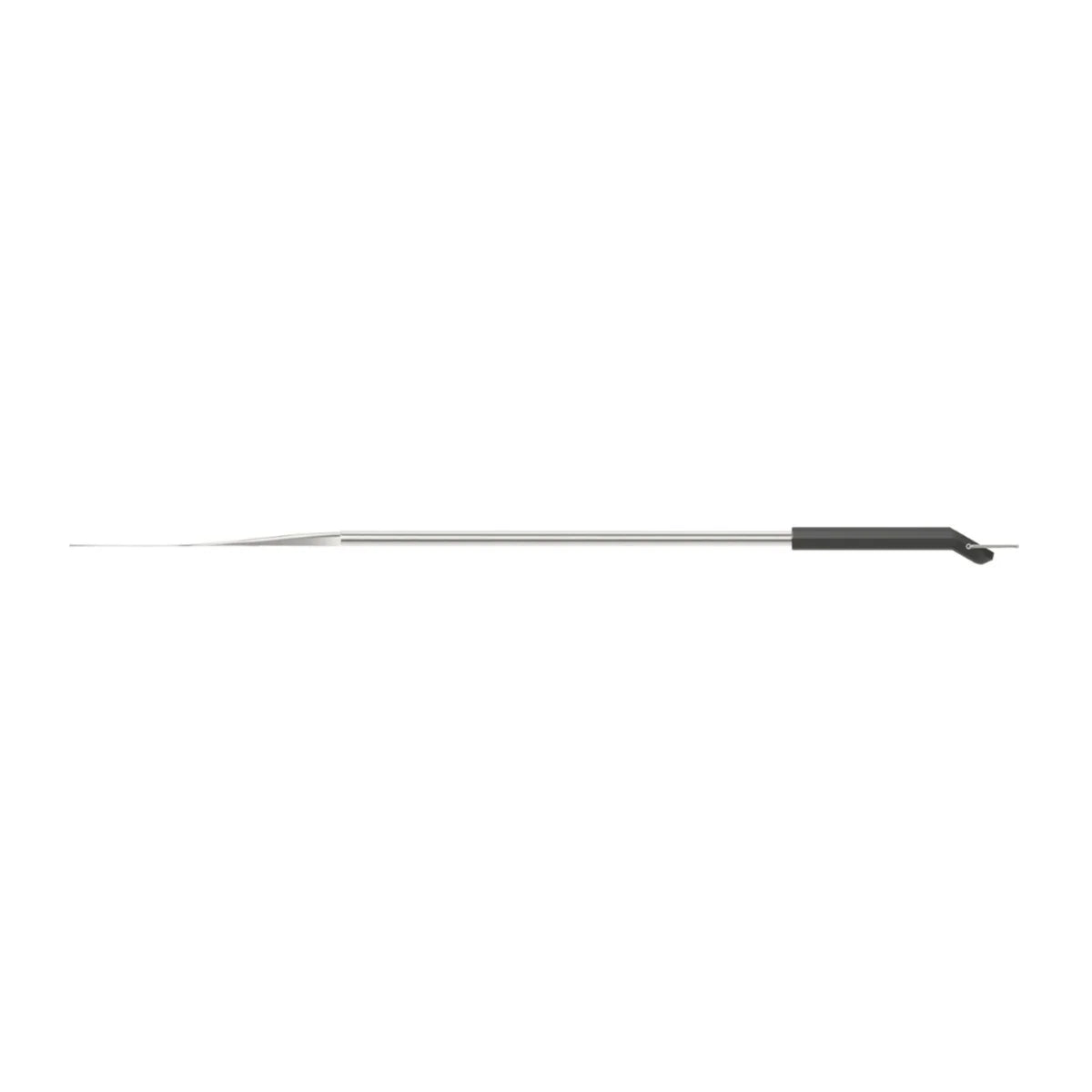 Witt Steel pizza Turning peel with a black handle on a white background