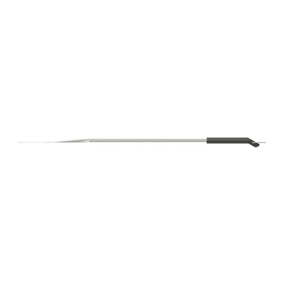 Witt Steel pizza Turning peel with a black handle on a white background